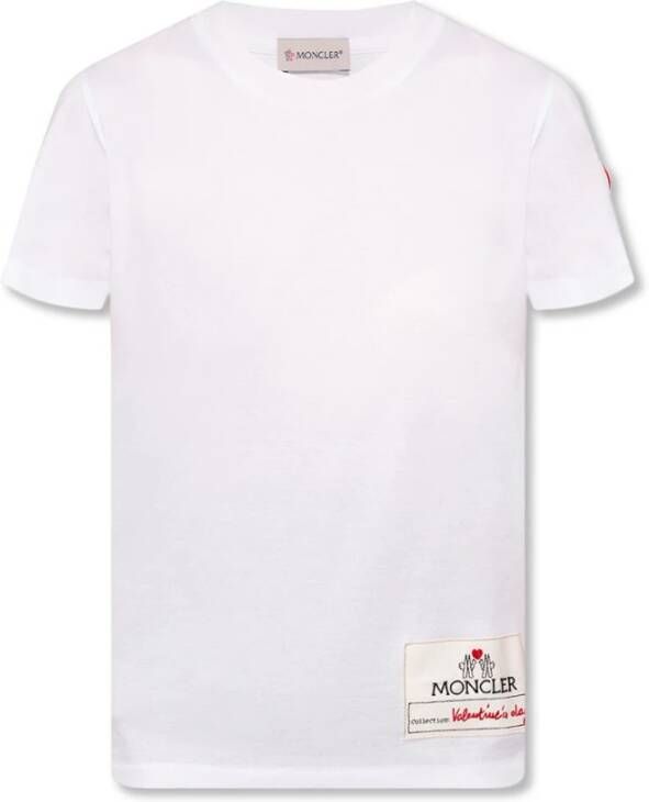 Moncler T-shirt White Dames