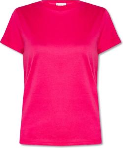 Moncler T-shirt with logo Roze Dames