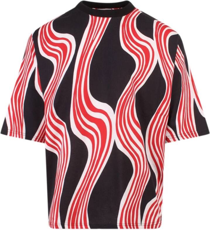Moncler T-shirt Zwart Heren