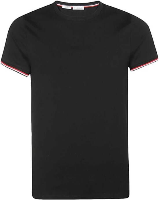 Moncler T-shirt Zwart Heren