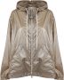 Moncler Tazenat Zilveren Jas Beige Dames - Thumbnail 1