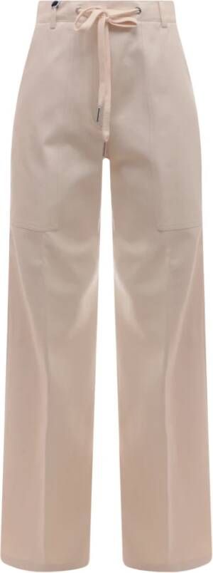 Moncler Trousers Beige Dames