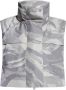 Moncler Grafische Print Gilet Jas Gray Dames - Thumbnail 3