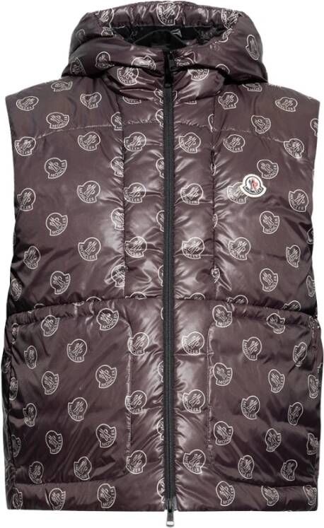 Moncler Gewatteerd Puffer Vest Black Heren