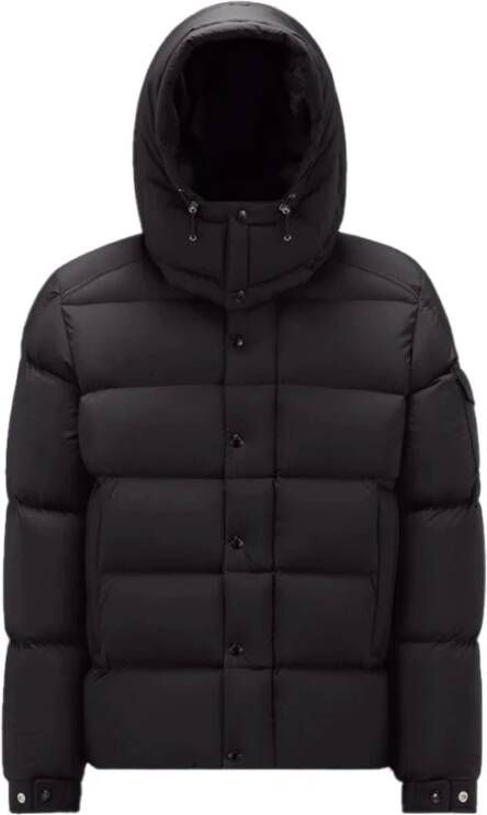 Moncler Vezere Korte Donsjas Black Heren