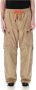 Moncler Wijde Been Cargo Broek Beige Heren - Thumbnail 1