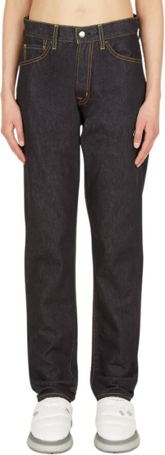 Moncler Logo Borduurwerk High-Rise Jeans Black Dames - Foto 3