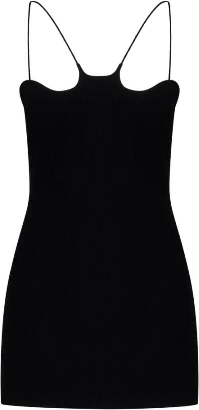 Monot Zwarte jurk voor dames Aw23 Zwart Dames