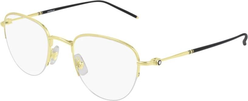 Montblanc Glazen Mb0129O 002 Yellow Dames