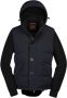 Moorer Hybride Bomberjack met Afneembare Mouwen Blue Heren - Thumbnail 1