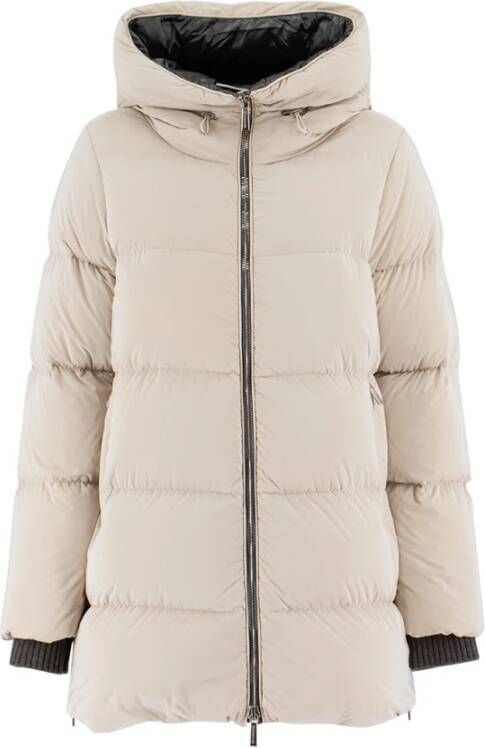 Moorer Donsjack Beige Dames