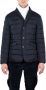 Moorer Blauwe Nylon Jas Zayn Stijl Blue Heren - Thumbnail 1