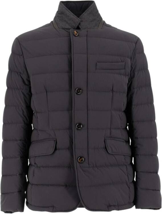 Moorer Down Jackets Grijs Heren