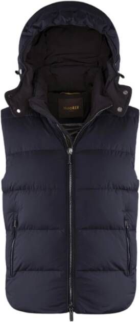 Moorer Jackets Blauw Heren