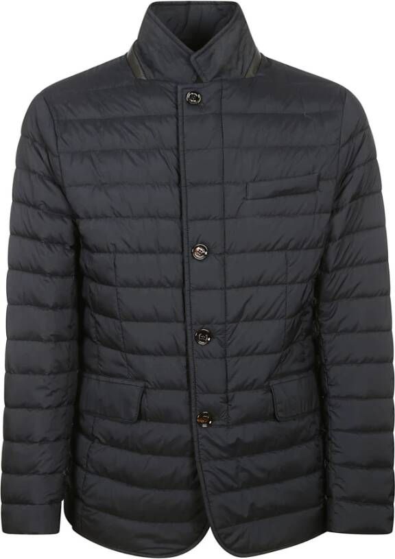 Moorer Light Jackets Blauw Heren