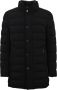 Moorer Parkas Blauw Heren - Thumbnail 1