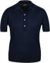 Moorer T-shirt Blauw Heren - Thumbnail 1