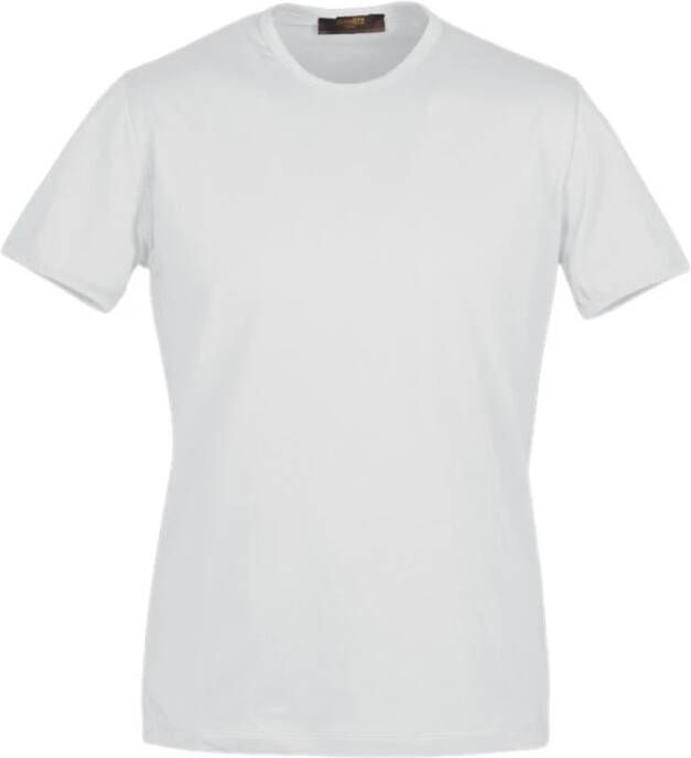 Moorer T-shirt White Heren