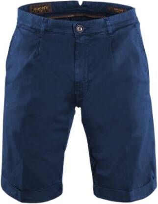 Moorer Trousers Blauw Heren
