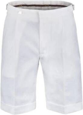 Moorer Trousers Blue White Heren