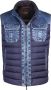 Moorer Vests Blauw Heren - Thumbnail 1