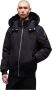 Moose Knuckles Zwarte Bomber Ballistic Bontjas Black Heren - Thumbnail 1