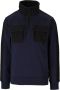 Moose Knuckles Blauw Zwart Borough Sweatshirt Blauw Heren - Thumbnail 1