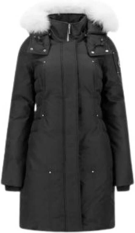 Moose Knuckles Elegante W Cloud Parka Jas Zwart Dames