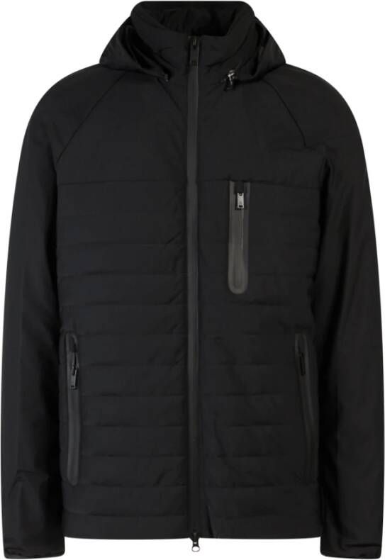 Moose Knuckles Men Clothing Jackets Coats Black Ss23 Zwart Heren