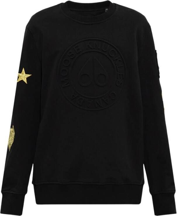 Moose Knuckles Sweatshirts hoodies Zwart Heren