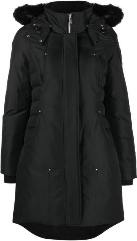 Moose Knuckles Winter Jackets Zwart Dames