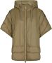 Mos Mosh Groene Bodywarmer Aubrey Down Poncho - Thumbnail 2