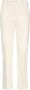 MOS MOSH Elegante Slim-Fit Broek in Ecru Beige Dames - Thumbnail 3
