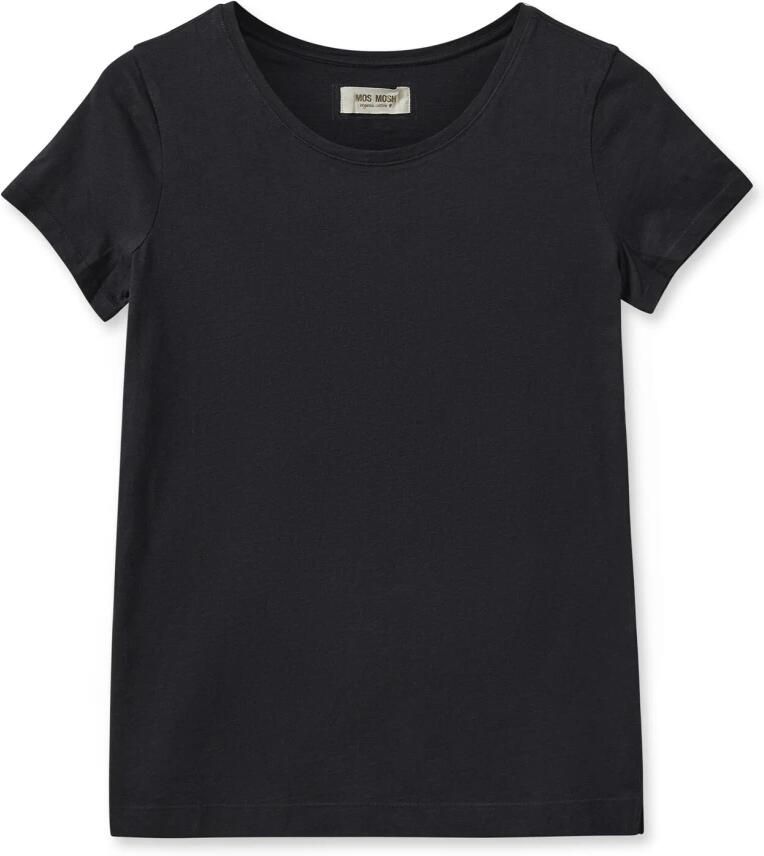 MOS MOSH Biologisch Zwarte Tee Top Black Dames