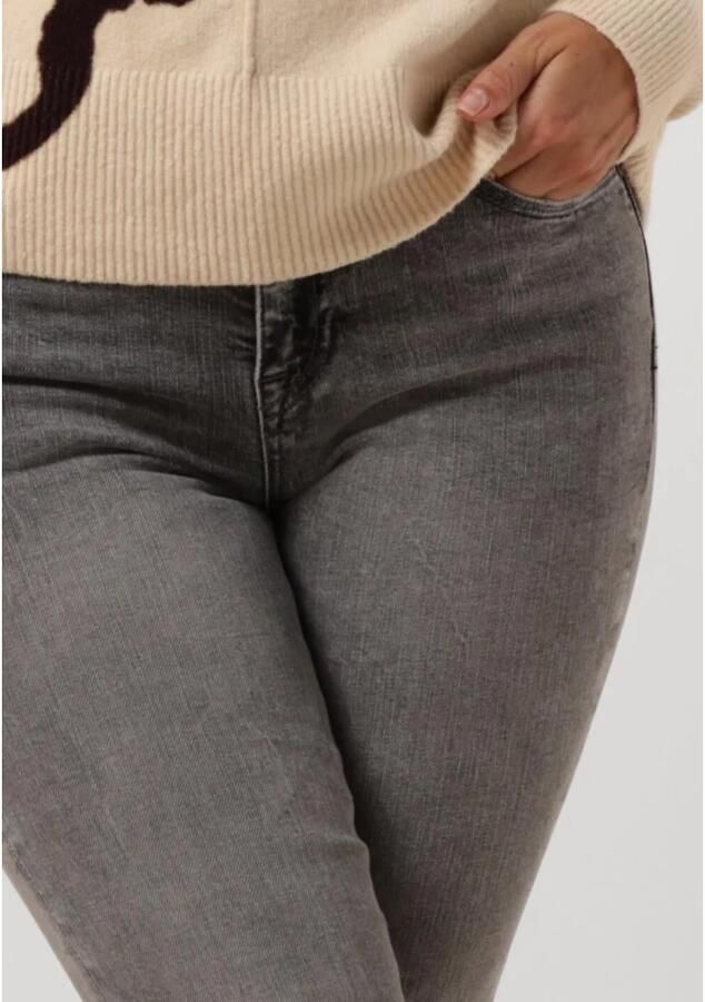 MOS MOSH Dames Jeans Vice Chic Jeans Antraciet