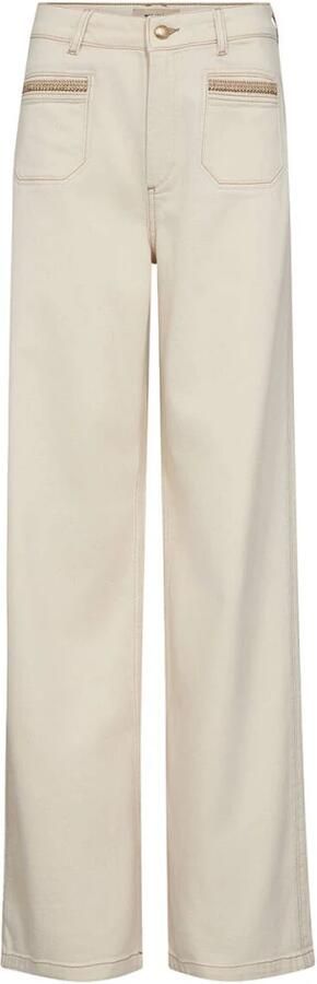 MOS MOSH Beige Straight Leg Jeans Mmcolette Clay Beige Dames - Foto 5