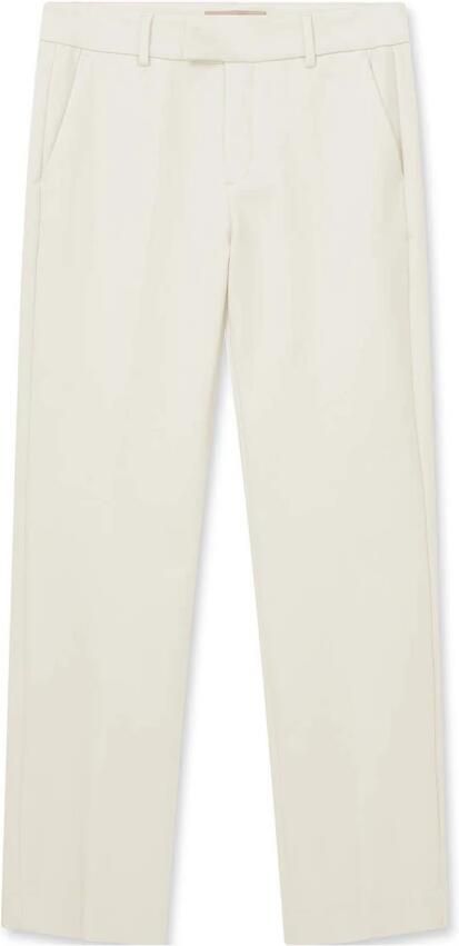 MOS MOSH Elegante Slim-Fit Broek in Ecru Beige Dames - Foto 4