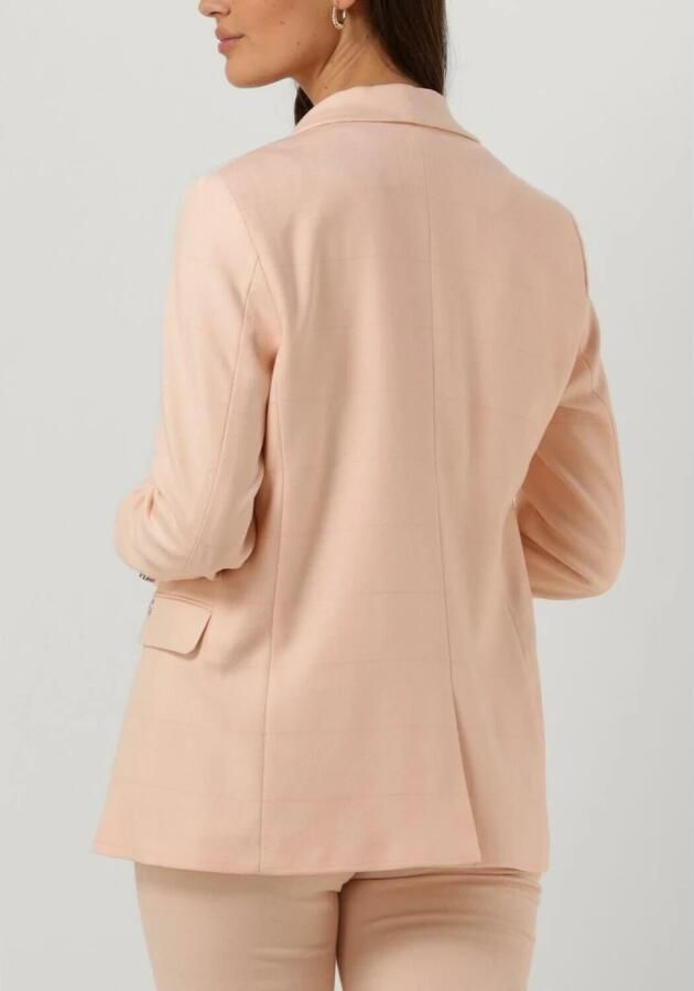 MOS MOSH Dames Blazers Bena Herring Check Blazer Roze - Foto 2