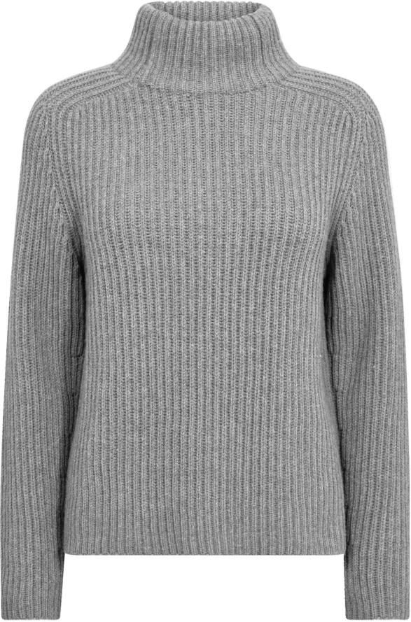 MOS MOSH Gebreide pullover met turtleneck model 'Thyra'