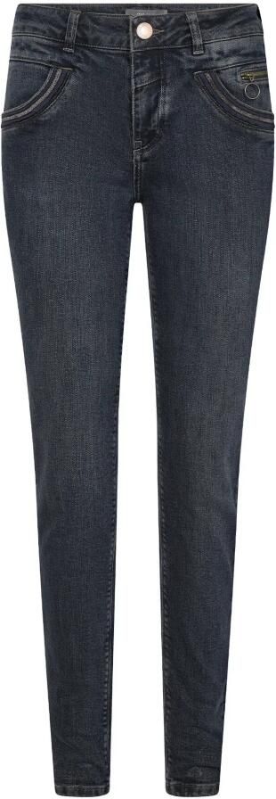 MOS MOSH Klassieke Colla Jeans in Donkerblauw Blue Dames - Foto 4