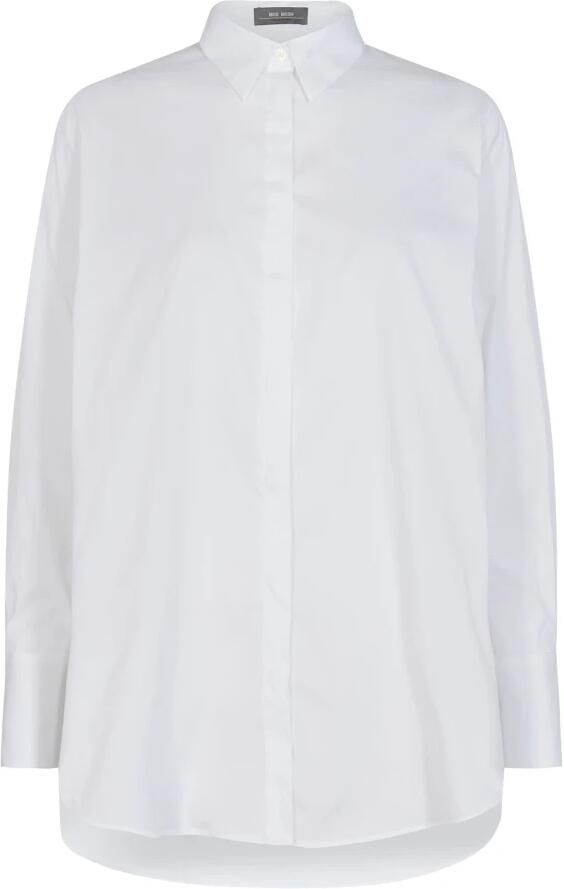MOS MOSH Enola Shirt Witte Blouse Stijlvol Veelzijdig White Dames - Foto 5