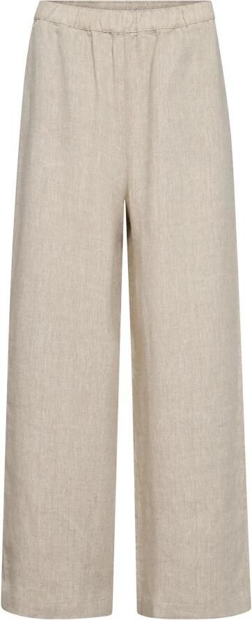 MOS MOSH Relaxed fit linnen broek met steekzakken model 'Emmi' - Foto 1