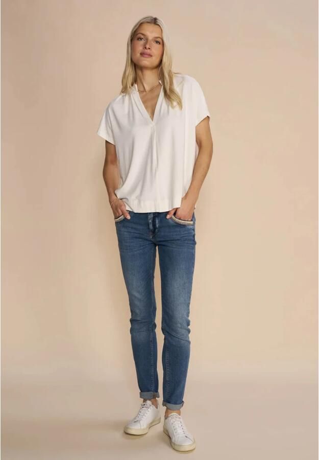 MOS MOSH Dames Tops & T-shirts Shira Tee Wit