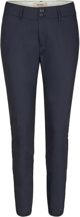 MOS MOSH Dames Broeken Blake Night Pant Sustainable Donkerblauw - Foto 8