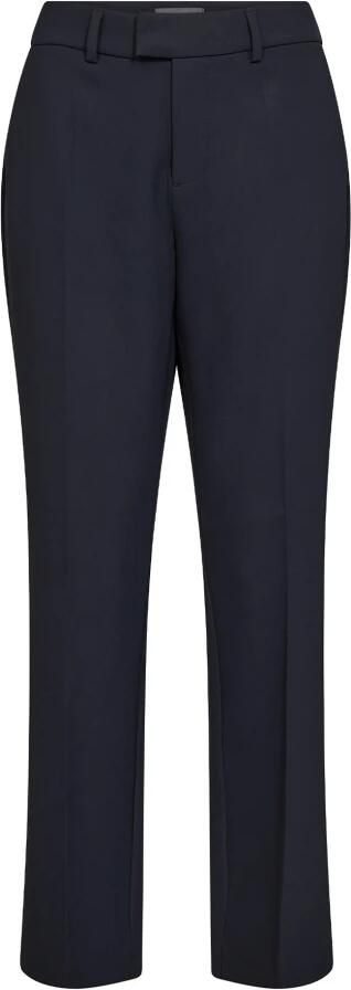 MOS MOSH Slim-fit Klassieke Broek Salute Navy Blue Dames - Foto 5
