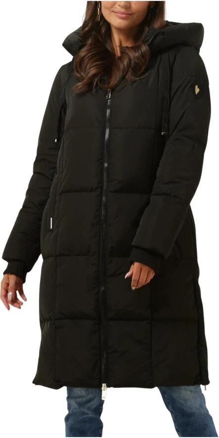 MOS MOSH Gewatteerde lange jas met opstaande kraag model 'Nova' - Foto 7