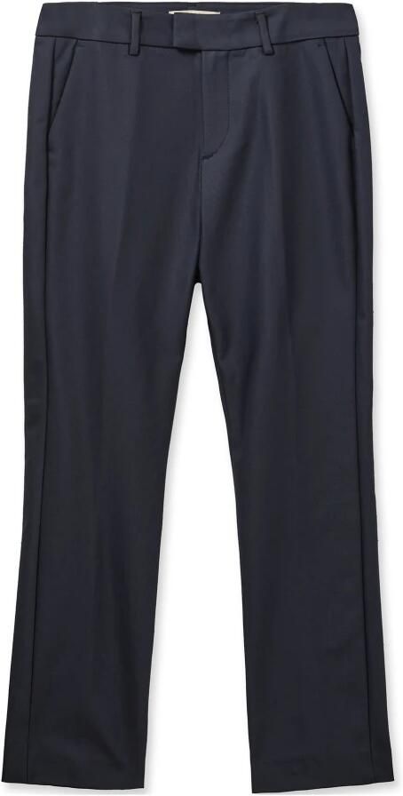 MOS MOSH Ellen Night Pant Navy Getailleerde Broek Blue Dames - Foto 3