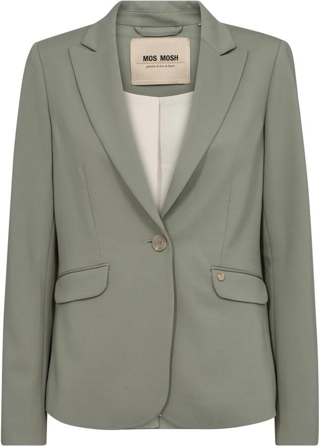 MOS MOSH Blazer met labelapplicatie model 'BLAKE VIENNA'