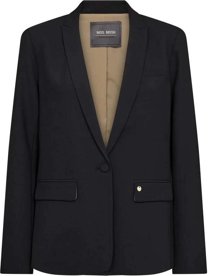 MOS MOSH Vrouwelijke Zwarte Blazer Mmphoebe Miley Black Dames