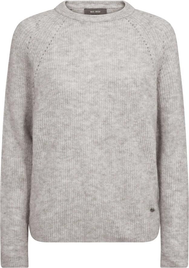 MOS MOSH Gebreide pullover met raglanmouwen model 'Tammy Thora'